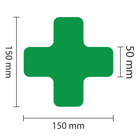 PROline Warehouse & Pallet Zone Markers - Self-Adhesive Stickers - Green
