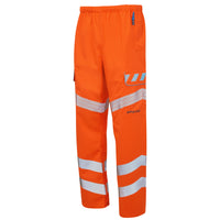 Pulsar Evolution Rail Spec Hi Vis Orange Waterproof Overtrousers EVO251