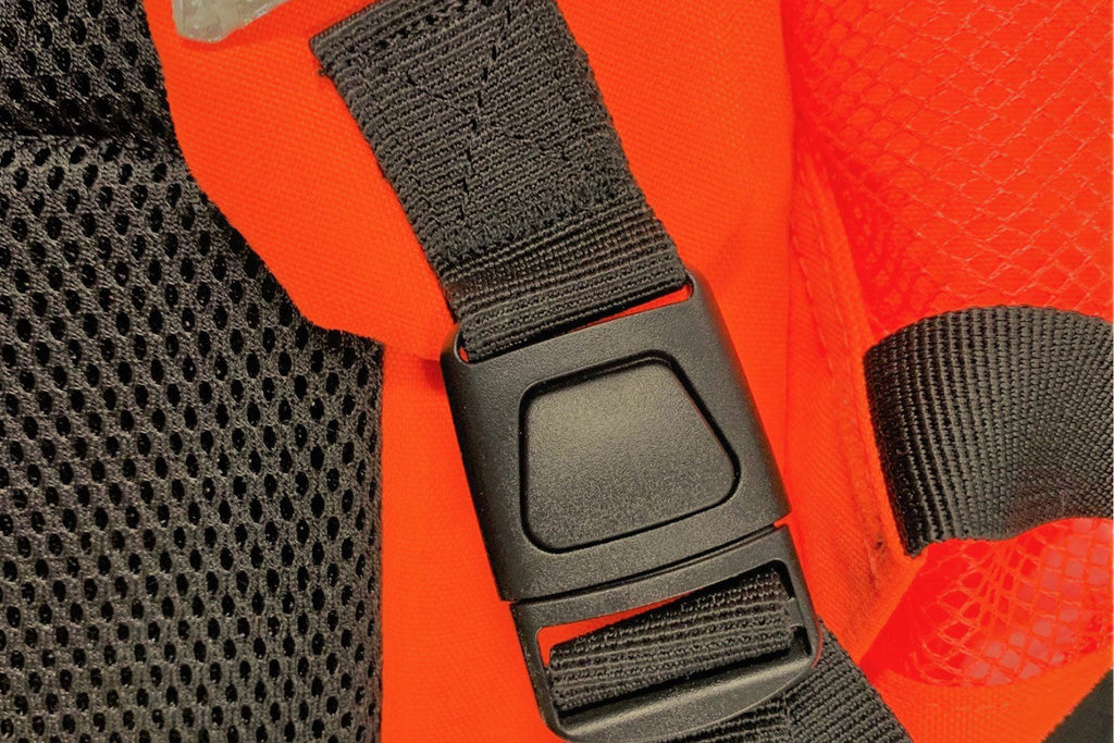 Pulsar Tear Apart Back Pack Buckle Detail