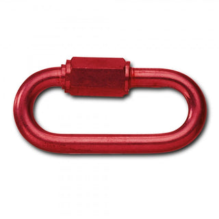 Screw Closed Chain Connecting Link Galvanised Red