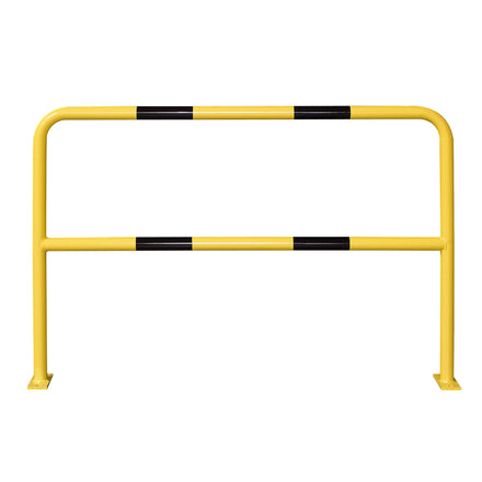 Traffic Line Steel Hoop Guard Warehouse Barrier (Bolt Down / Powder Coated / 1500mm)