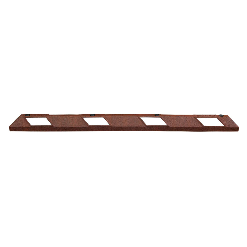 Park-aid 1800mm Rubber Wheel Stop With Fixings