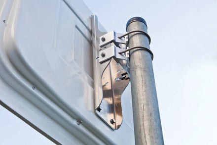 Durabel IceFree Stainless Traffic Mirror With Mounting Bracket