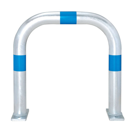 Traffic Line EV Charging Point Hoop Guard 500mm (Bolt Down / Blue)