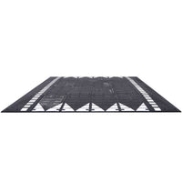 Traffic-Line Gamma modulare Plateauschwelle 30 km/h L 4000 x B 2700 x H 80 mm – Schwarz/Weiß