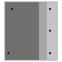 Traffic-Line Berliner Kissen 30 km/h Randstück L 1000 x B 900 x H 65 mm – Schwarz