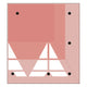 Traffic - Line 20mph Speed Cushion Right Corner Section L1000(mm) x W900(mm) x H65(mm) - Red/White