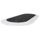 Traffic - Line Gamma 20-30mph Oval Speed Cushion L3800(mm) x W1800(mm) x H70(mm) - Black/White