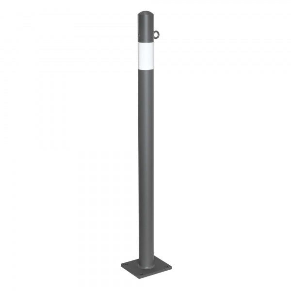 Traffic Line Barrier Post Bollard 1000mm - Bolt Down