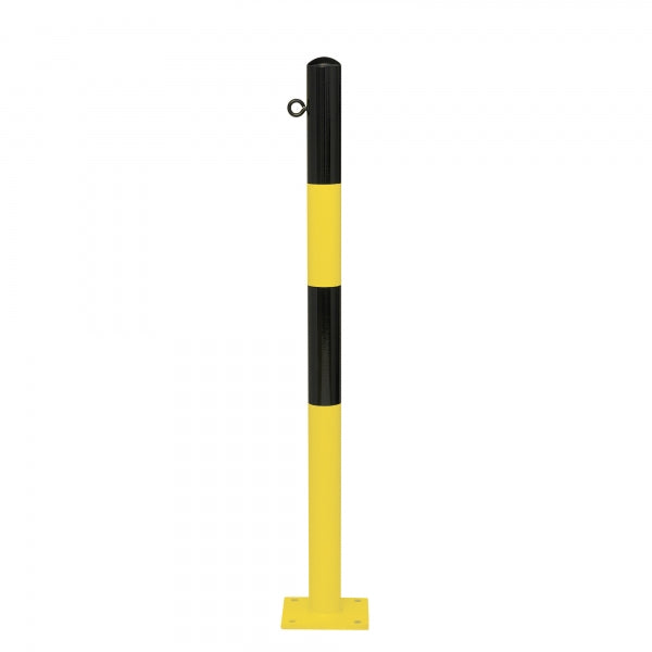 Traffic Line Barrier Post Bollard 1000mm - Bolt Down