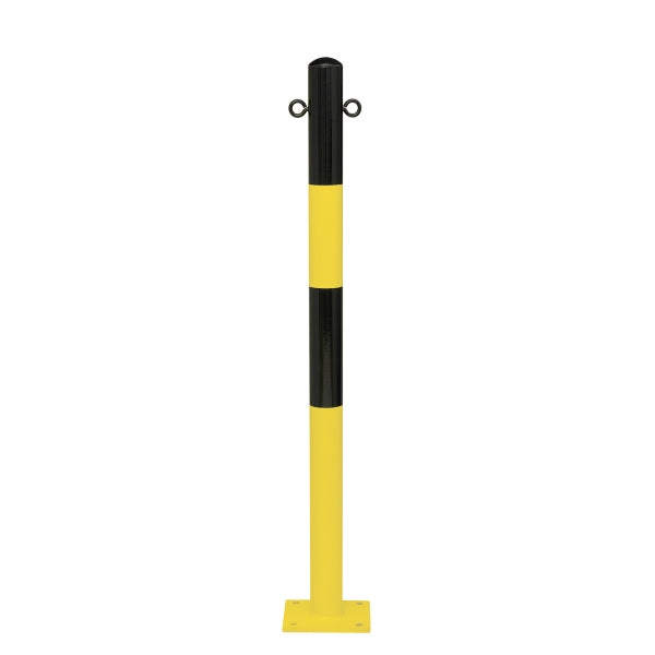 Traffic Line Barrier Post Bollard 1000mm - Bolt Down