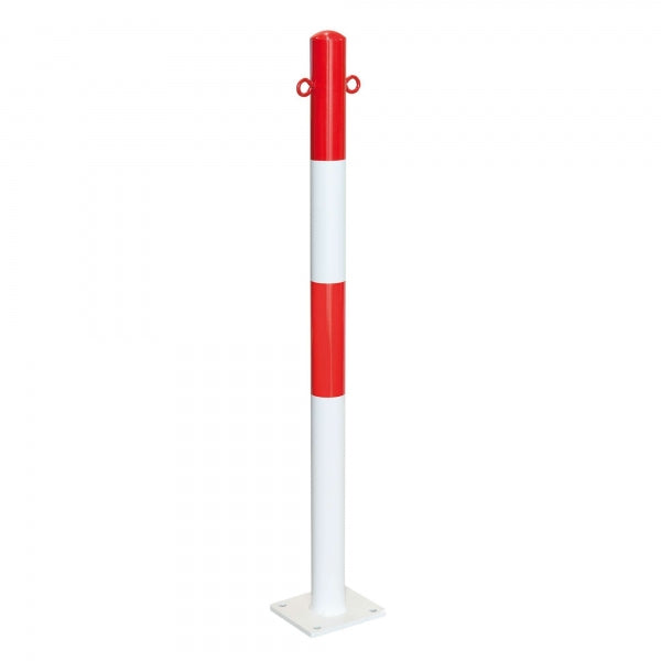 Traffic Line Barrier Post Bollard 1000mm - Bolt Down