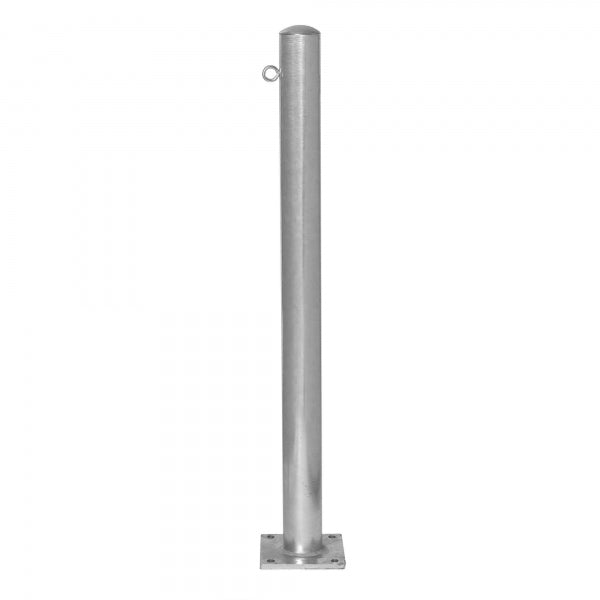 Traffic Line Barrier Post Bolt Down 76mm Galv 1 Eyelet