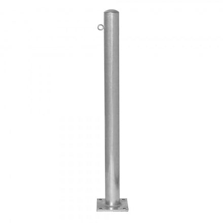 Traffic Line Barrier Post Bolt Down 76mm Galv 1 Eyelet