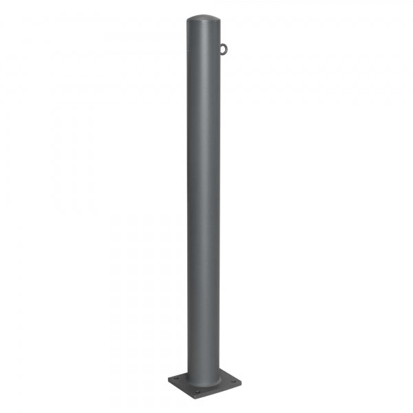 Traffic Line Barrier Post Bolt Down 90mm Galv