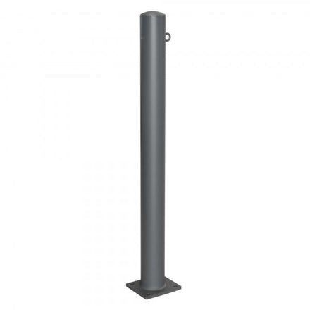 Traffic Line Barrier Post Bolt Down 90mm Galv