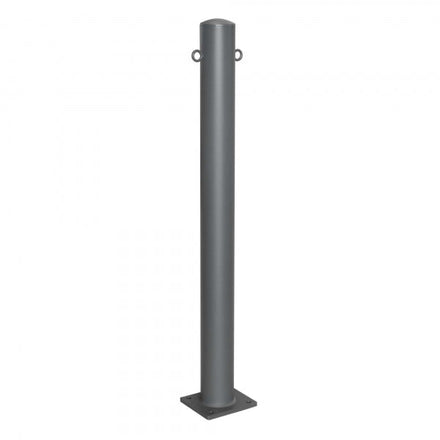 Traffic Line Barrier Post Bolt Down 90mm Galv