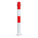 Traffic Line Barrier Post Bolt Down 90mm Galv_red_white 2 Eyelets