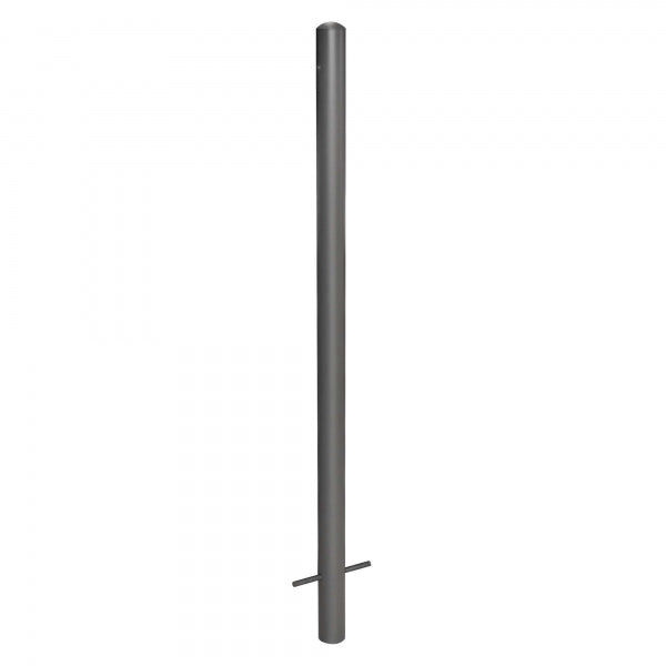 Traffic Line Barrier Post Cast In 60mm Galv