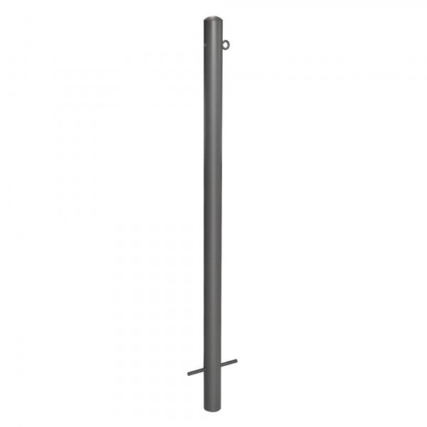 Traffic Line Barrier Post Cast In 60mm Galv