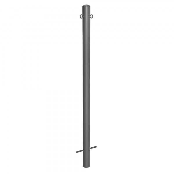 Traffic Line Barrier Post Cast In 60mm Galv