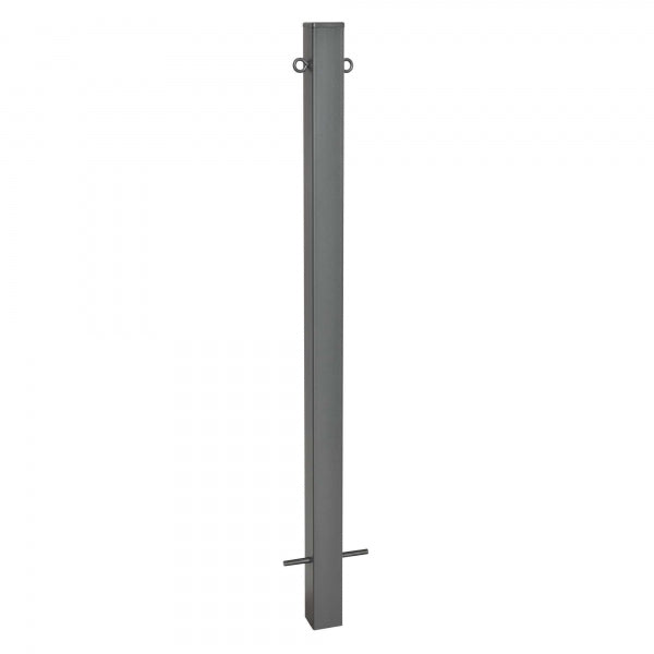 Traffic Line Barrier Post Cast In 70x70 Galv