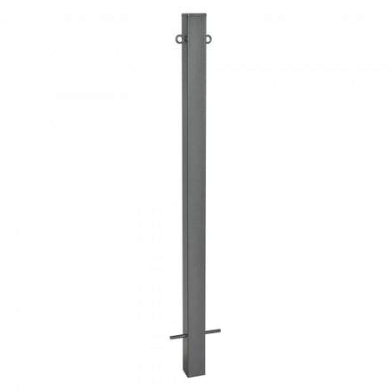Traffic Line Barrier Post Cast In 70x70 Galv