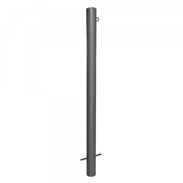 Traffic Line Barrier Post Cast In 76mm Galv