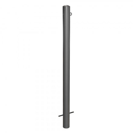 Traffic Line Barrier Post Cast In 76mm Galv