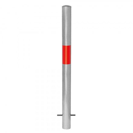 Traffic Line Barrier Post Cast In 76mm Galv