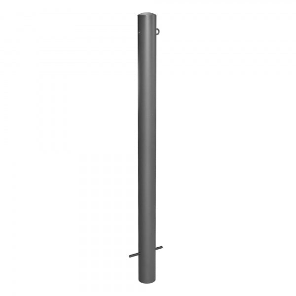 Traffic Line Barrier Post Cast In 90mm Galv
