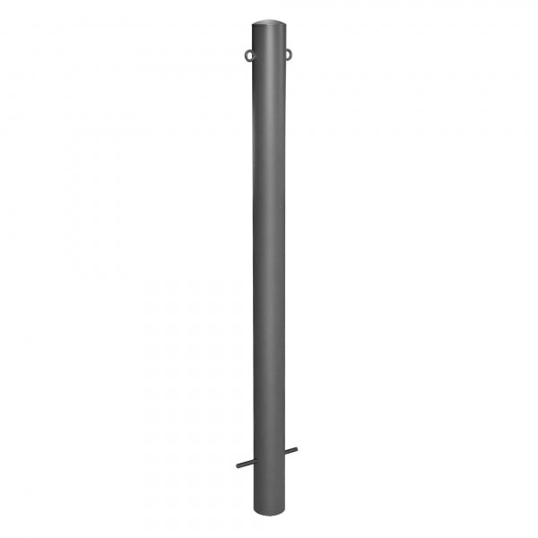 Traffic Line Barrier Post Cast In 90mm Galv