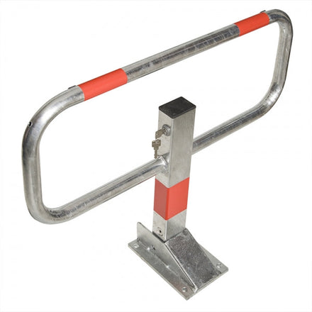 Traffic Line COMMANDER Galvanised Drop Down Frame Post Bollard - 570mm