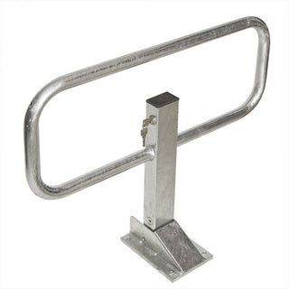 Traffic Line COMMANDER Galvanised Drop Down Frame Post Bollard - 570mm