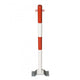 Traffic Line Minder B Bolt Down Red White 2 Eyelets